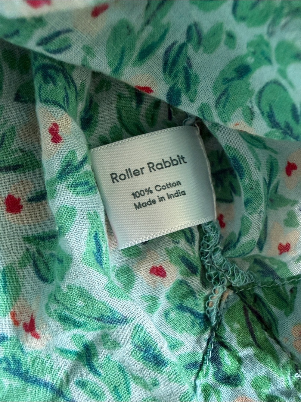 Roller Rabbit Floral Button Down - Picture 6 of 11